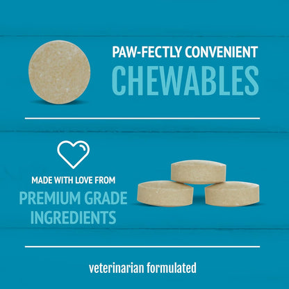 PetNC Natural Care Brewers Yeast Chewables for Dogs, 250 Count