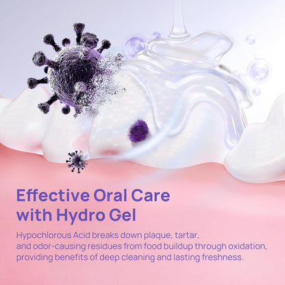 HICC PET Teeth Cleaning Gel for Dogs and Cats, Vet-Recommended Dog Dental Care Toothpaste Alternative for Breath Freshener, Prevent Infection, Plaque & Tartar Remover, Support Gum Health, 2 Fl Oz