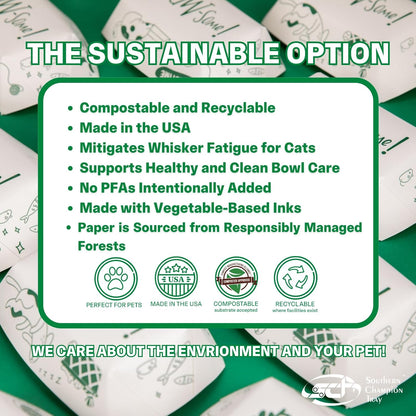 Southern Champion Tray, Small Disposable Pet Food Bowl, 1/2 Cup (10 Quantity) Pet Food Tray, Travel Pet Bowl, Feeding Kittens Puppies Cats and Dogs, Wet Food and Dry Food, 6 oz Capacity