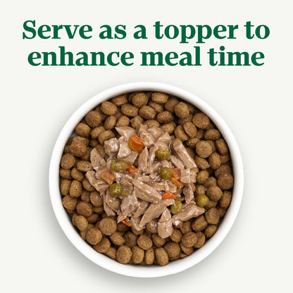 Nutro Hearty Stew Adult Natural Grain Free Wet Dog Food Cuts in Gravy Chicken Beef Variety Pack, 12.5 oz Cans (12 Count, Pack of 1)