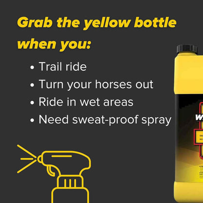 PYRANHA Wipe N' Spray for Horses - Oil-Based Long Lasting Fly Control Repels Horn, Deer, Horse, House, Stable, & Face Flies, Ticks, Mites, Mosquitoes, Gnats & Lice, 1 Gallon