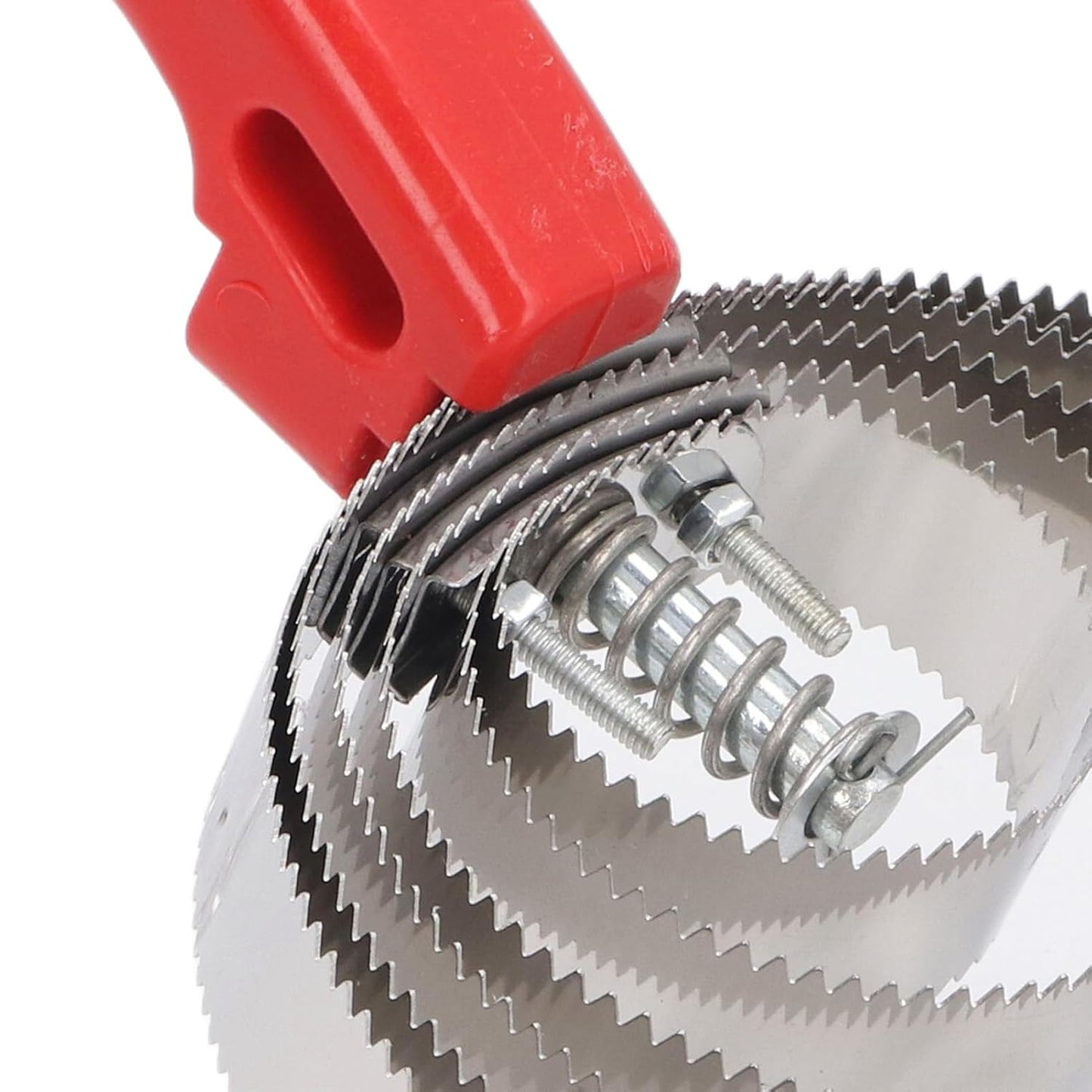 3pcs Horse Curry Comb Set, Stainless Steel Grooming Tools, Double Sided Multipurpose Comb with 4 Rings 5 Rings 6 Rings for Cattle Horse Goat Dogs, Durable and Comfortable Handle De