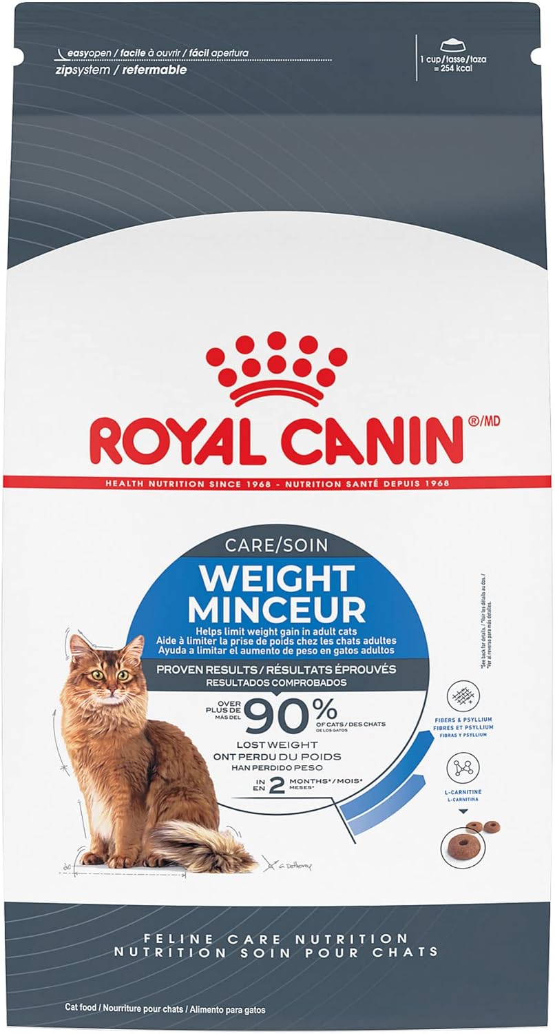 Royal Canin Feline Care Nutrition Weight Care Adult Dry Cat Food, 6 lb Bag