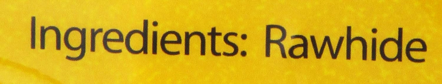 Savory Prime 100% American Beef Rawhide Chips, All-Natural Treat W/ No Preservatives, Chemicals, Or Additives, Satisfy The Urge To Chew & Promote Dental Health, 2Lb Resealable Bag (Natural Flavor)