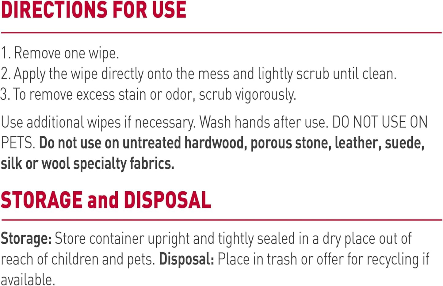 Nature’s Miracle Small Animal Cage Scrubbing Wipes 30Ct