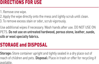 Nature’s Miracle Small Animal Cage Scrubbing Wipes 30Ct