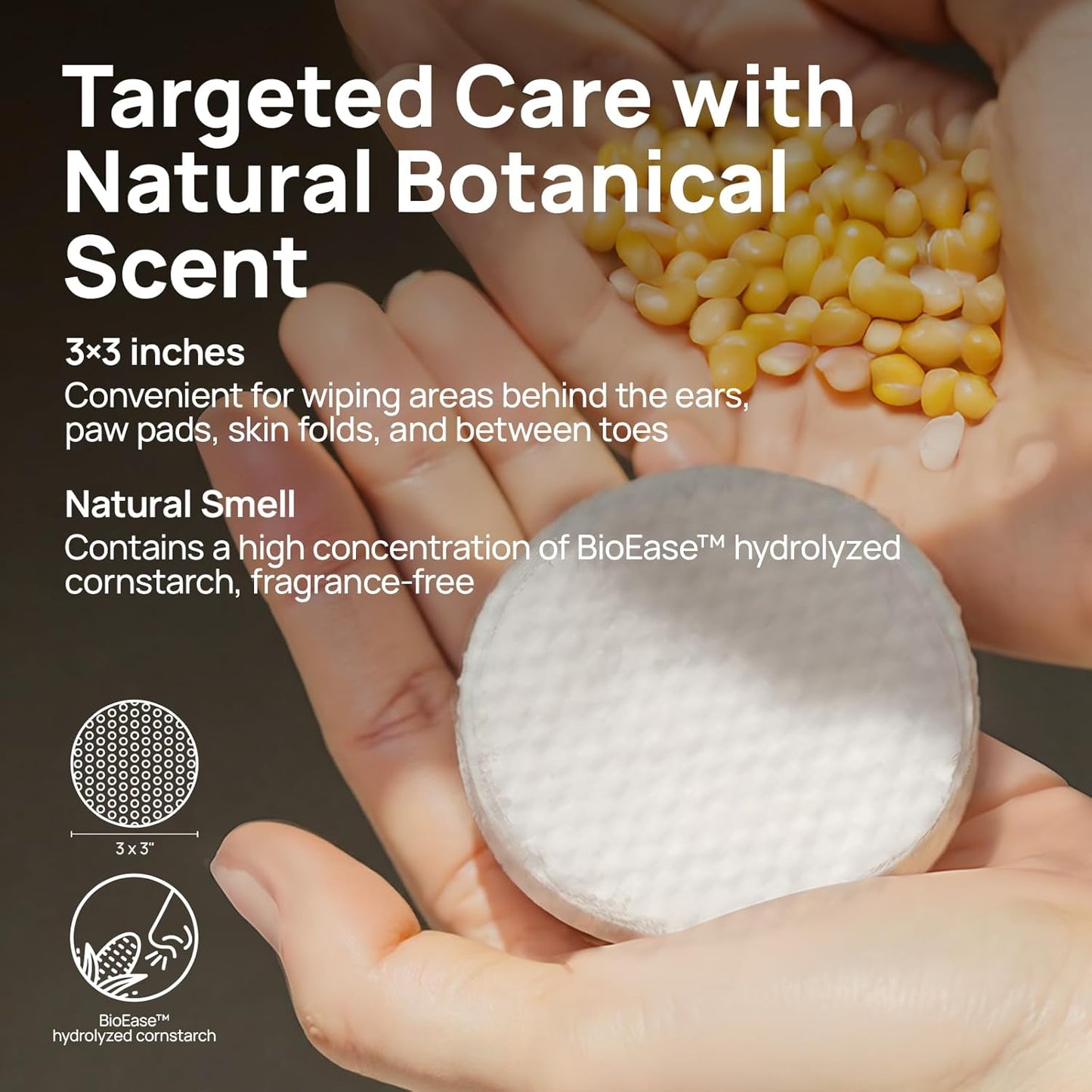 HICC PET Itch Relief Wipes, Hot Spot Treatment for Dogs & Cats