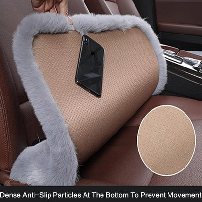 YOFANG Dog Bed for Car Back Seat, Non-Slip and Soft Furry Travel Pet Mat, Washable Blanket Fit for Car Backseat Protector,Pet Bed for Backseat Extenders and Hammock Seat Covers (53"x17.7")