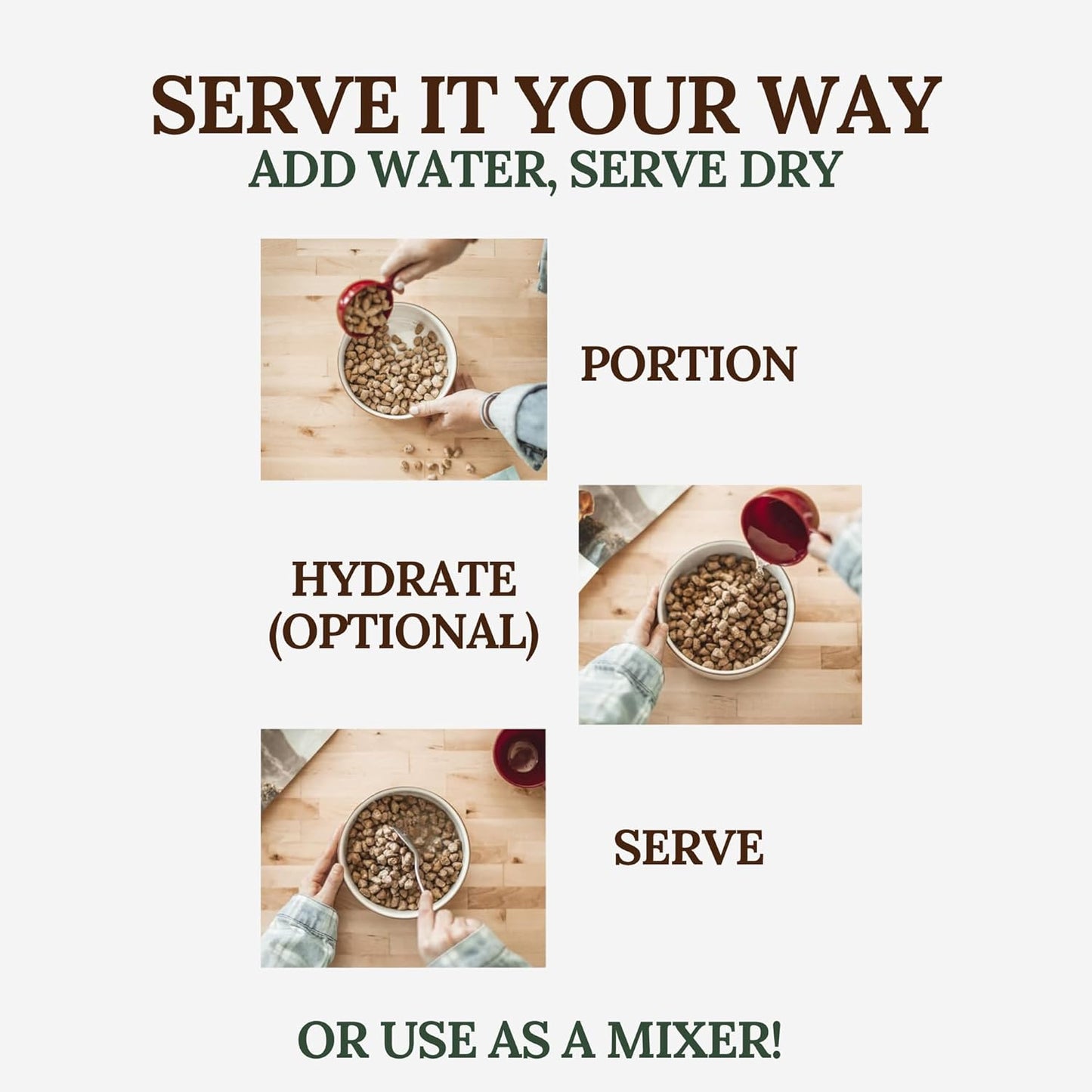 360 Pet Nutrition Freeze-Dried Raw Dog Food – Beef Recipe with Liver & Organs, High Protein with Omega-3s, Fruits, Veggies & Superfoods, Grain-Free, No Fillers, 1 lb – Made in USA