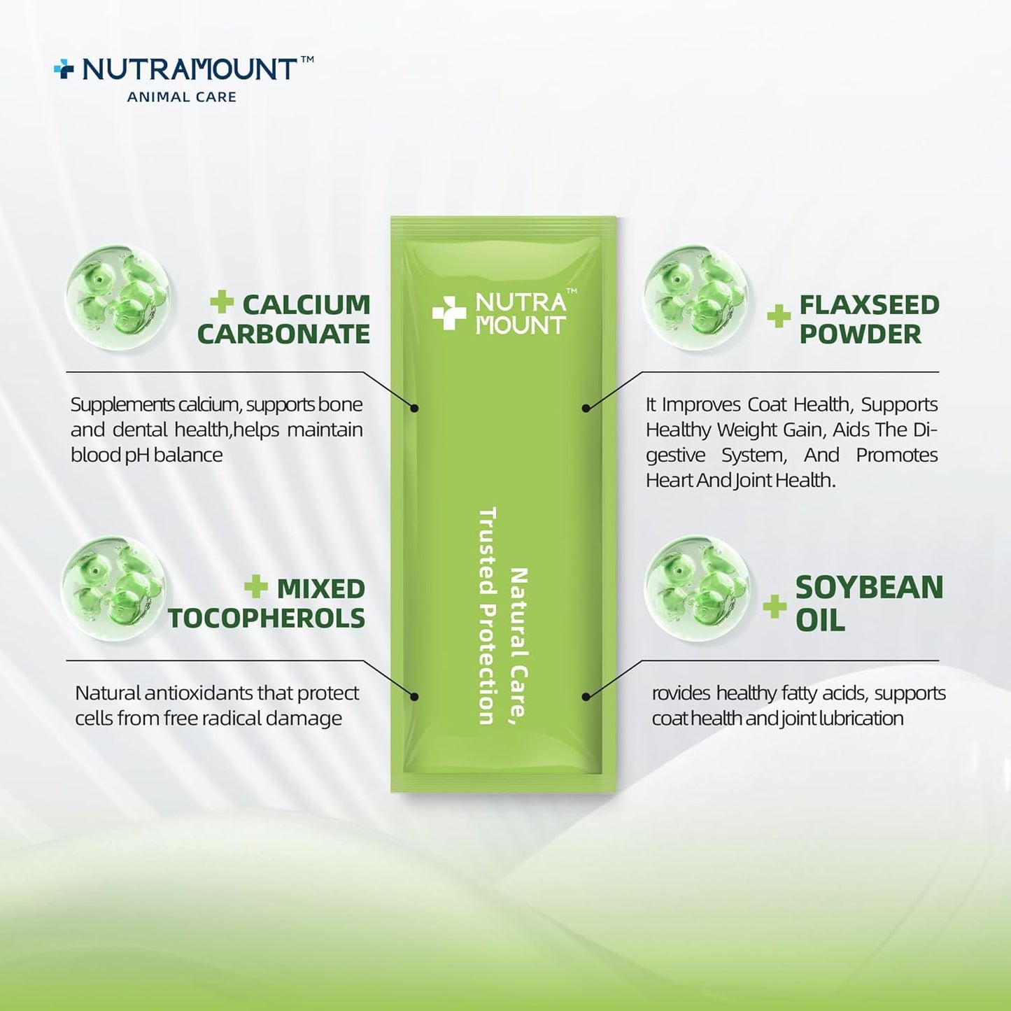 Horse Weight Gain Supplement – Omega-3 Flaxseed Formula, Natural High-Calorie Support for Healthy Weight & Shiny Coat, Easy-to-Digest High-Fat Horse Supplement – 420g