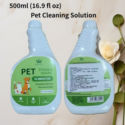 500ml (16.9 Fl Oz) Pet Stain And Odor Remover, Completely Eliminates Pet Urine And Odors(3pcs)