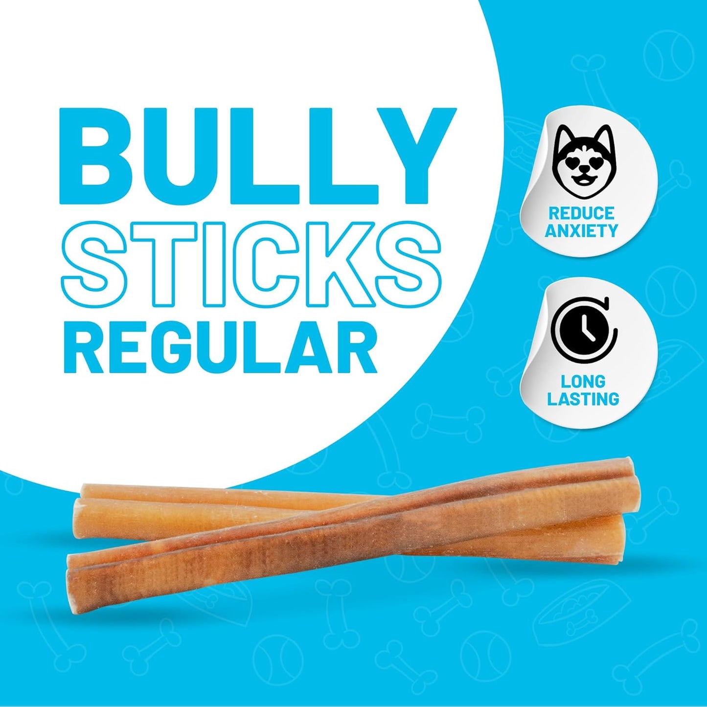 Sitka Farms Bully Sticks 6 Inch 40 Count and Pig Ears 12 Count Premium Dog Treats Bundle