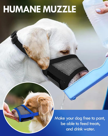 Dog Muzzle, Black-M-20251207