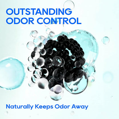 HoneyCare Cassava Tofu Mixed Cat Litter I Quick Clumping, Odor Control, Plant-Based Natural Ingredients, Non-Stick, Low Tracking, & Low Dust, 24 Lbs (4 Packs)