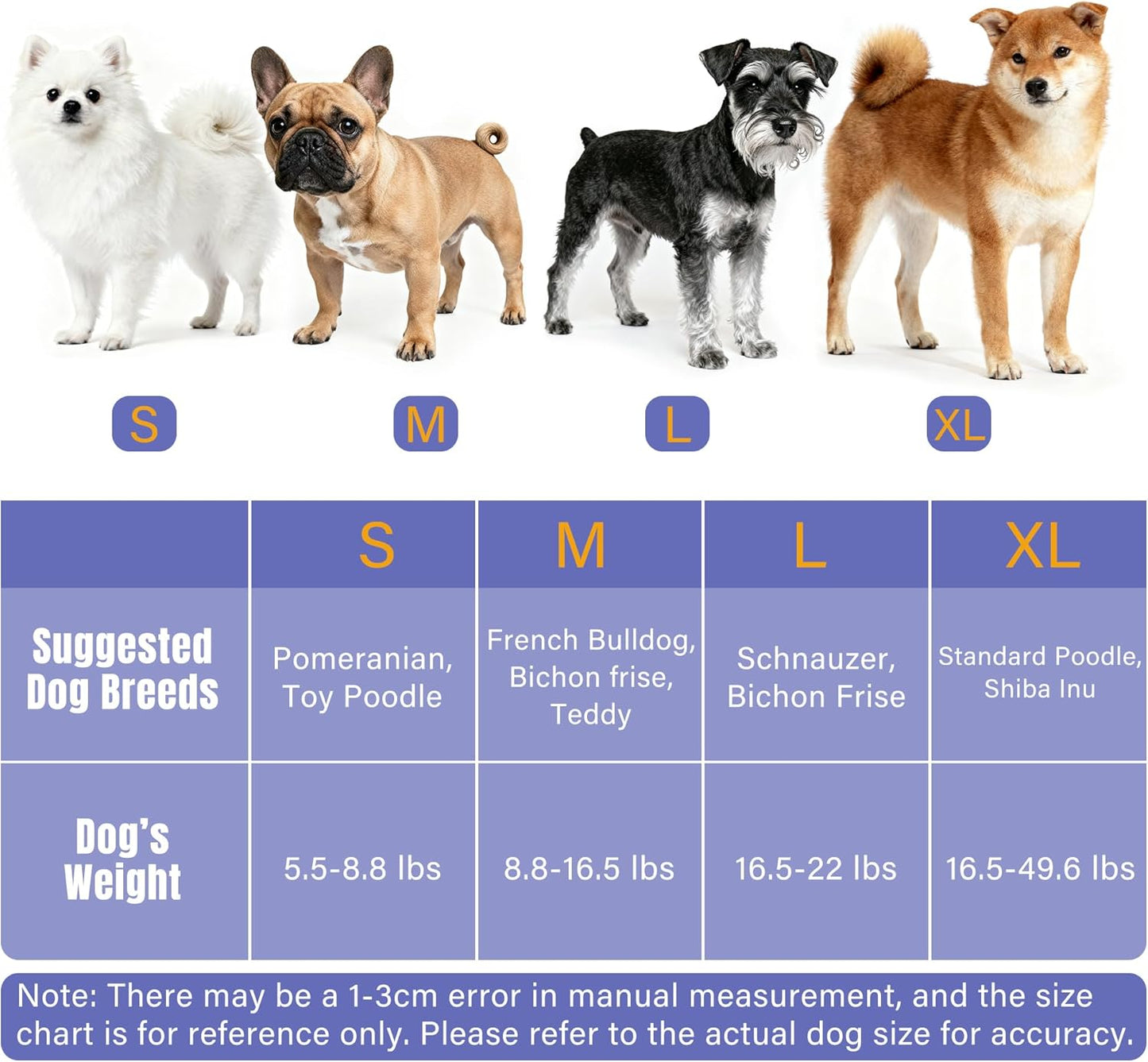 Waterproof Dogs Boots Anti Slip with Reflective Straps, Pets Boots with Suspenders for Snow and Rain Days Small to Medium Dogs, One-Piece Design Paw Protectors for Walking Grassland, Blue (M)