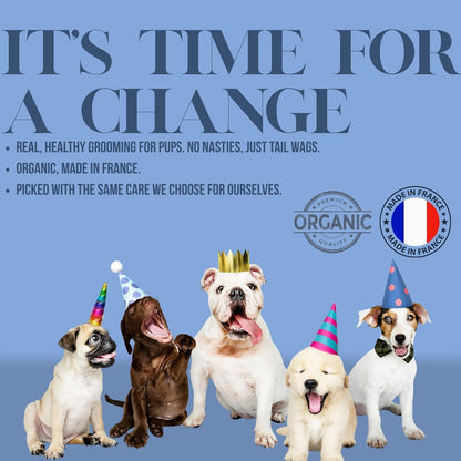 The 100% Natural Dog Cologne Spray - Tropical Bliss Dog Perfume - Calming- Vegan - Chamomile, Calendula & Aloe Vera calming - Pet Deodorizing Spray - Made in the UK - 10 Fl Oz