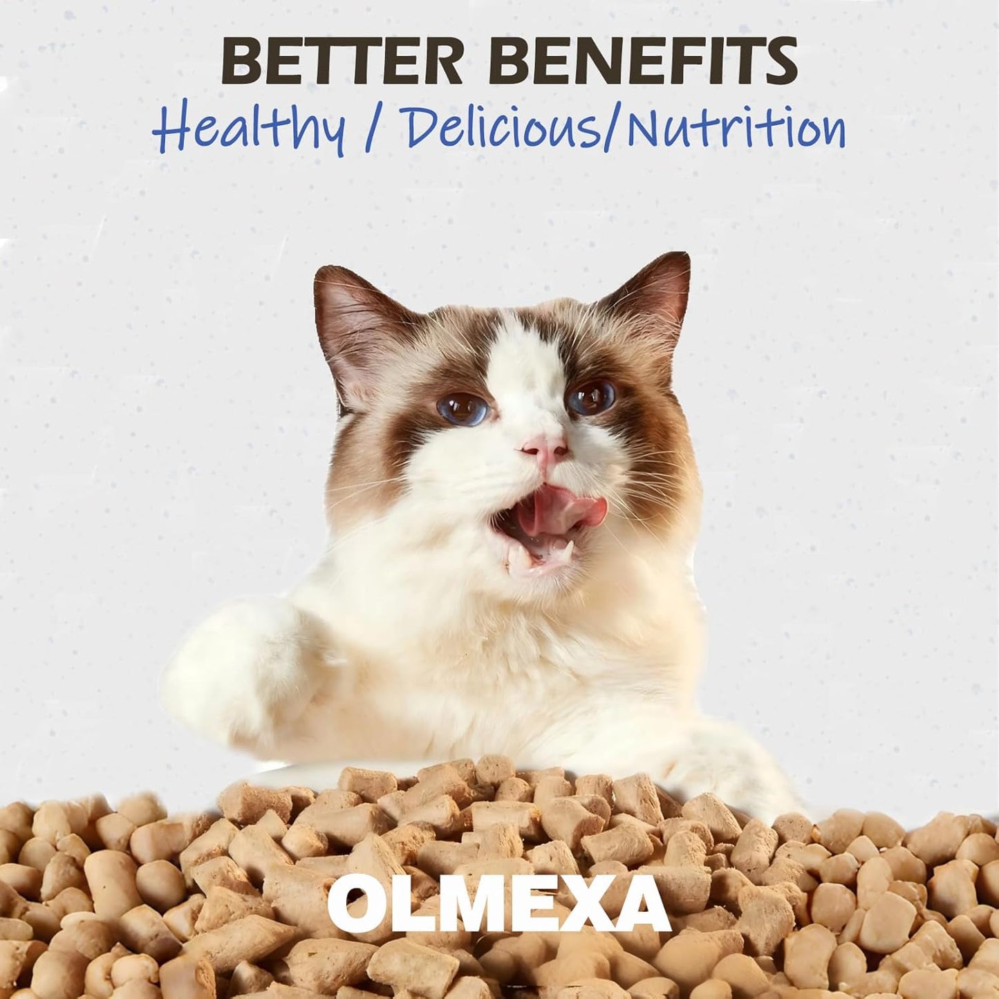 Freeze Dried Dog Food, Freeze Dried Raw Dog Food, Premium Selected Chicken Formula, Dog Treat, Dog & Cat Universal Formula, Highly Palatable, 110g