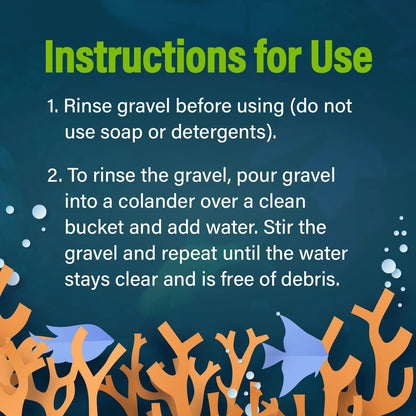 GloFish Aquarium Gravel 5 Pounds, Pearlescent, Complements Tanks and Décor (AQ-78484)