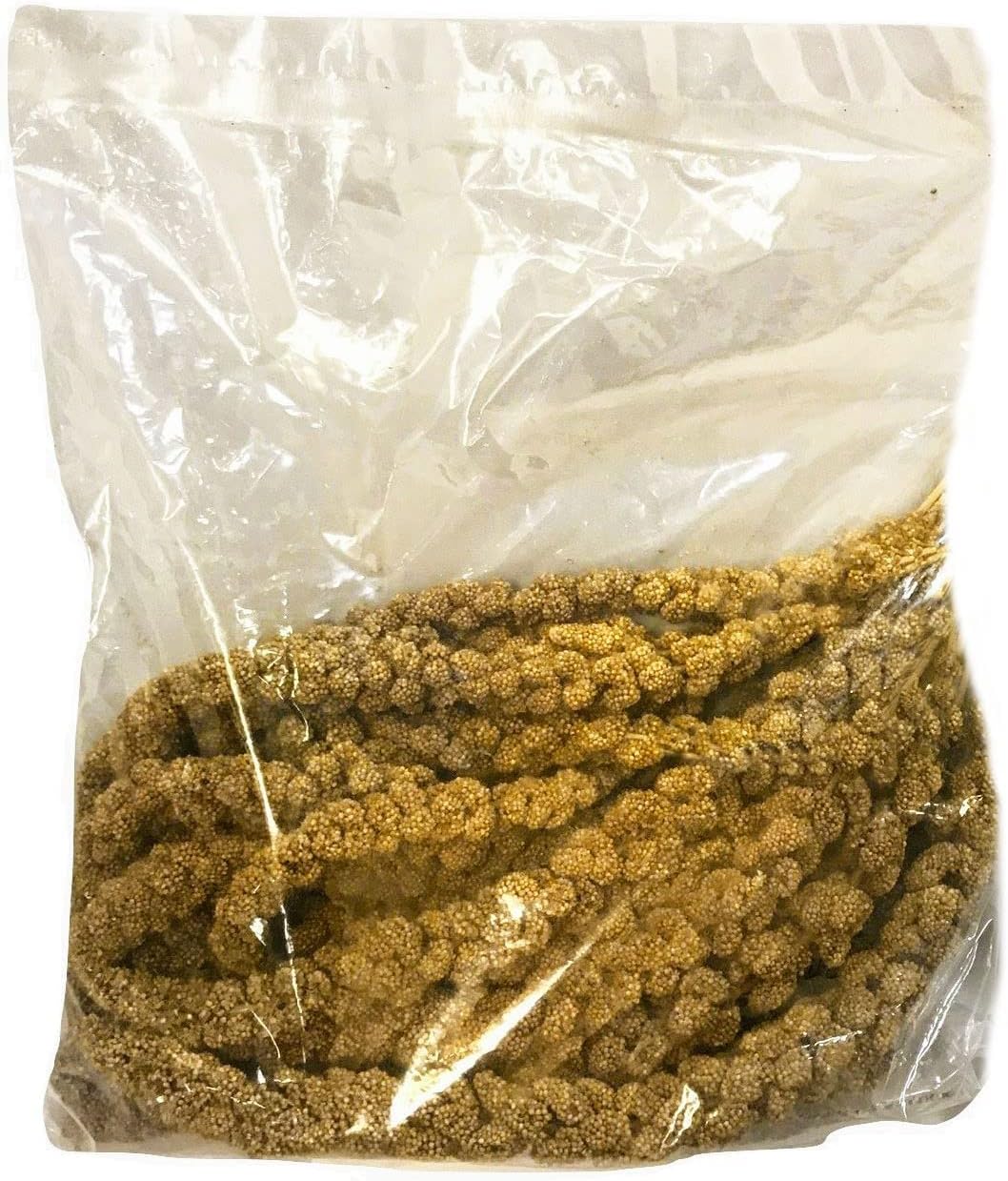 Nemeth Farms Premium Non-GMO Spray Millet Treat | Hand-Harvested Bird Snack | 100% Edible Tops | Sun-Dried Supplement for Parakeets, Cockatiels, Finches, Lovebirds, Canaries