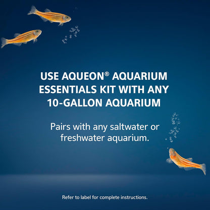 Aqueon Fish Tank Aquarium Essentials Starter Kit for 10 Gallon Tanks