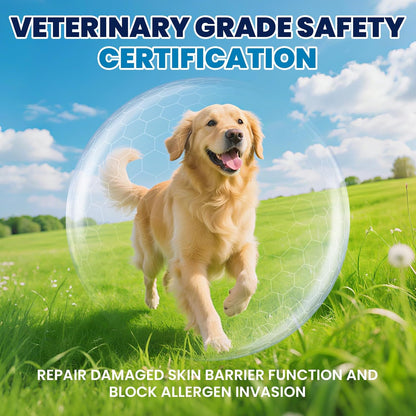 Dog Allergy Chews for Itchy Skin Relief and Immune Support,500PCs Probiotic and Antioxidant Formula for Dogs,Helps Repair Skin Barrier Function,Allergy Relief Chewable Tablets for Dogs