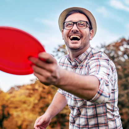 18 Pack Dog Flying Discs, Soft TPR Rubber Flyer Toys for Small Medium & Large Dogs - Interactive, Float in Water, Safe on Teeth, for Outdoor Fetch & Training (6 Colors)