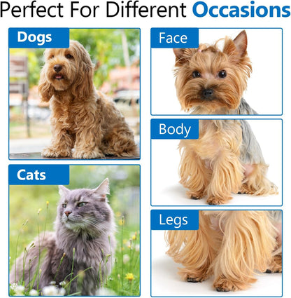 Laazar Pro Shears Thinning Pet Grooming Shear - 6.5 42 Teeth Scissors for dogs cats and pets