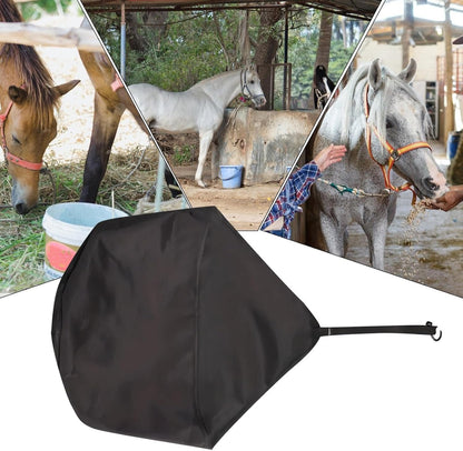 Horse Food Bag, Bucket Holder for 18 Litres, Portable , 900D Polyester Pet Feeder Holder for Indoor and Outdoor Feeding