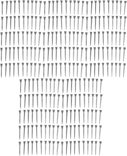 250 Pcs Horseshoe Nails High Tensile Strength Good Elasticity Accurately Crafted Steel Horse Shoe Nails for Farrier Use (FJ0RACE)