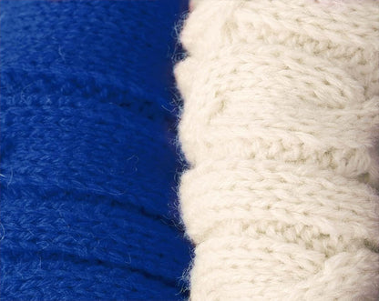 2 Pack Dog Sweaters for Small Dogs - Puppy Medium Warm Clothes in Winter, Turtleneck Pullover Design for Boy Girl Pet, Doggie, Cat, Kitten Chihuahua Bulldog Pug Beagles (S, Blue, Beige)