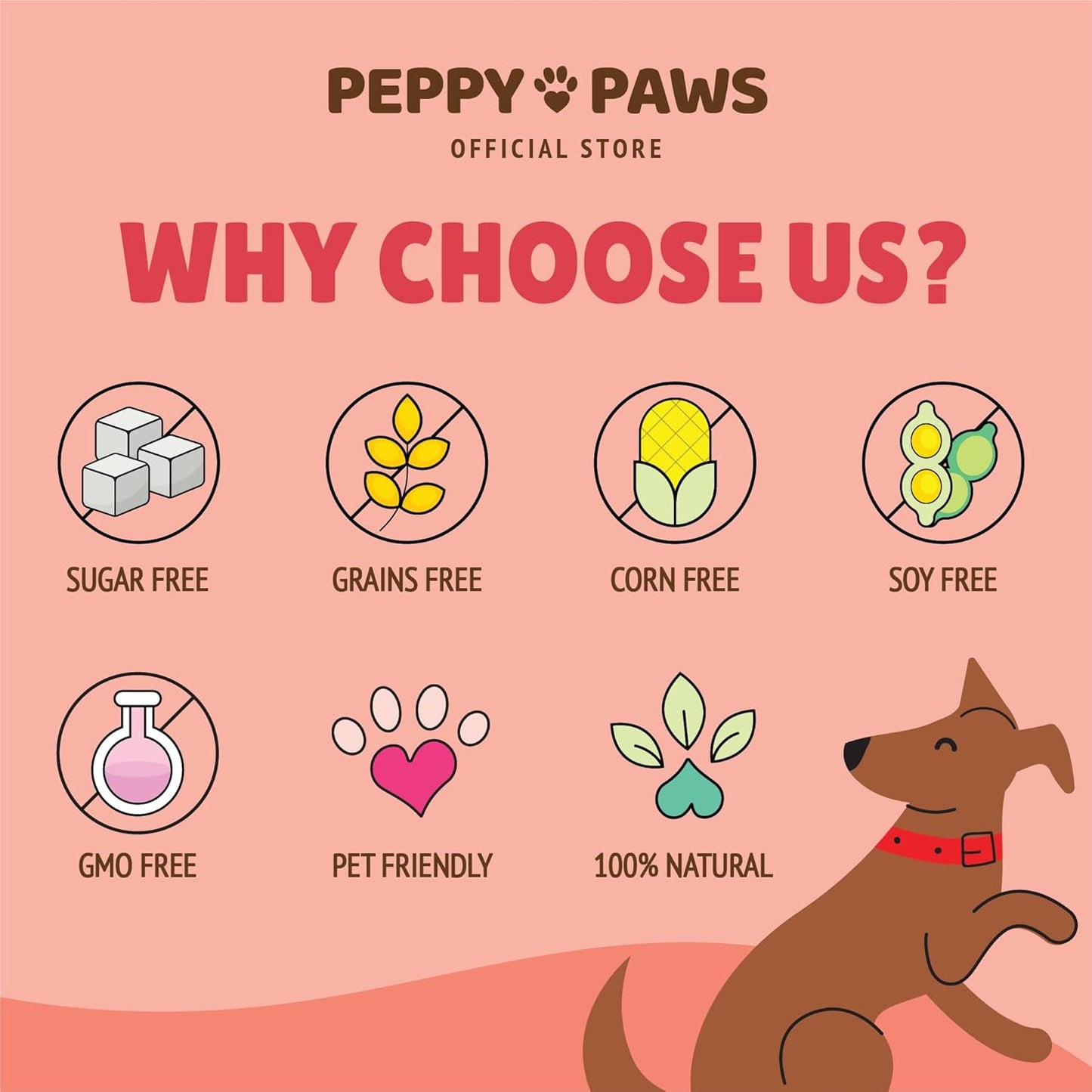 Dog Multivitamin Soft Chews – 120 Count | with Omega 3, Glucosamine, MSM, Chondroitin, CoQ10, Vitamins B & C | for Joint, Heart, Skin & Immune Support | Salmon Flavor | Non-GMO & Natural