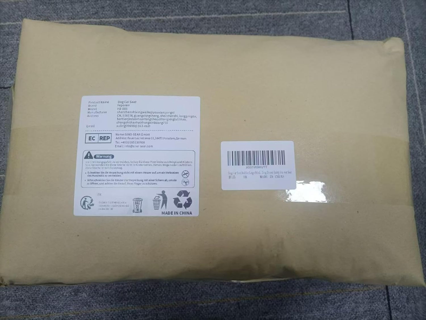 Dog Car Seat for Medium Dogs Up to 50 lbs, Pet Booster Seat for Cars SUVs and Trucks, Travel Dog Bed with Safety Strap, Thick Cushion, Non-Slip Base, Washable and Portable (Black)