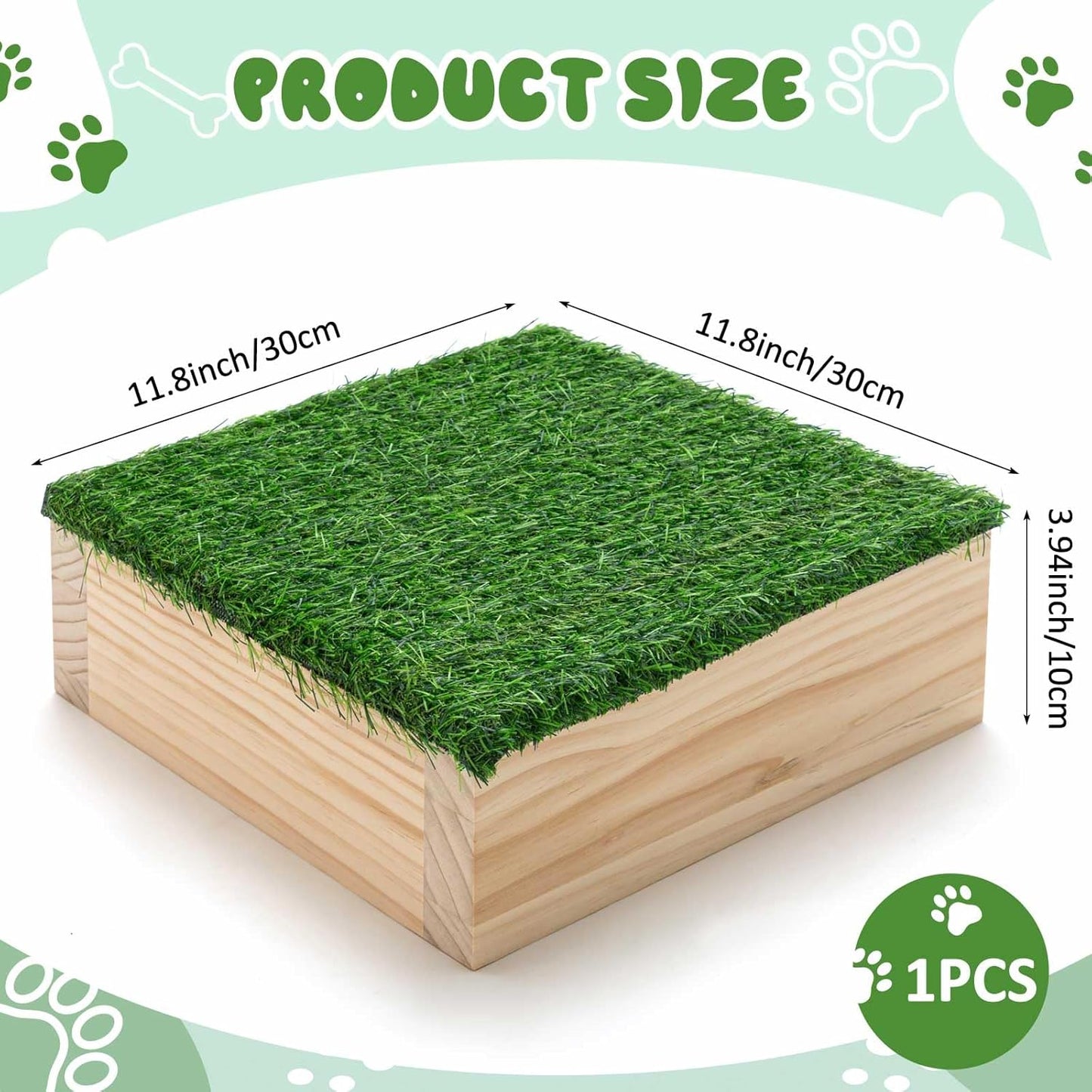 Dog Training Platform 11.81" Non Slip Pivot Box Place Board for Obedience, Hind Limb Awareness Practice Portable Place Board for Indoor Outdoor Use, Puppy to Medium Dogs Agility Training Equipment