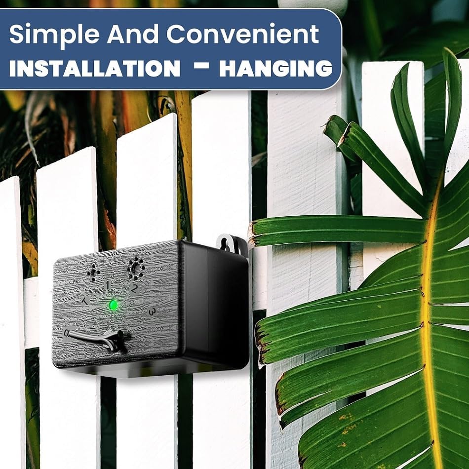 Dog Barking Control Devices,Anti Barking Device，50FT Dog Barking Control Devices，Auto Dog Barking Control Devices with 3 Modes, Bark Deterrent Neighbors Dog Silencer Outdoor and Indoor-Black