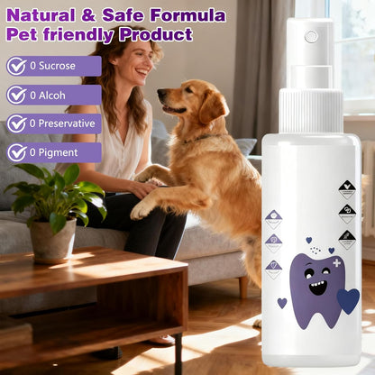 Pawbright Dental Plus, Natural, Odorless & Flavorless DentalWater Additive, Promote Healthy Gums & Freshen Breath, Dental Plus for Dog DentalWater Additive, Easy Daily Use for All Pet