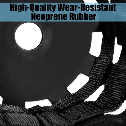 Durable Ventilated Grazing Muzzle with Attached Breakaway Halter - Lightweight Horse Muzzle, Supports Natural Grazing, Restricts Food Intake, Padded Noseband, Large