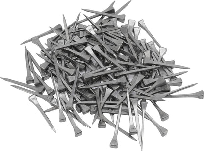 250 Pcs Horseshoe Nails High Tensile Strength Good Elasticity Accurately Crafted Steel Horse Shoe Nails for Farrier Use (FJ0RACE)