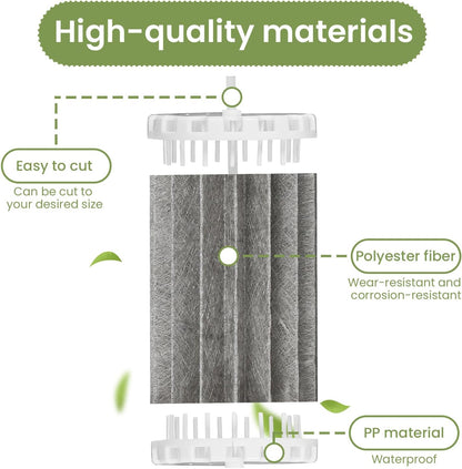 Aquarium Filter Compatible with Marineland Penguin 150/150B Power Filters,Bio-Wheel Assembly PRBW150B,Replacement Fish Tank Filter Parts,2 Pack