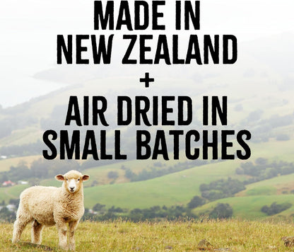 RawTernative Air Dried Dog Food, High Protein, Over 90% Real Beef & Beef Organs + New Zealand Green Mussels, Complete Meal or Topper, Grain Free, Gluten Free, Non GMO, (1 lb Bag)