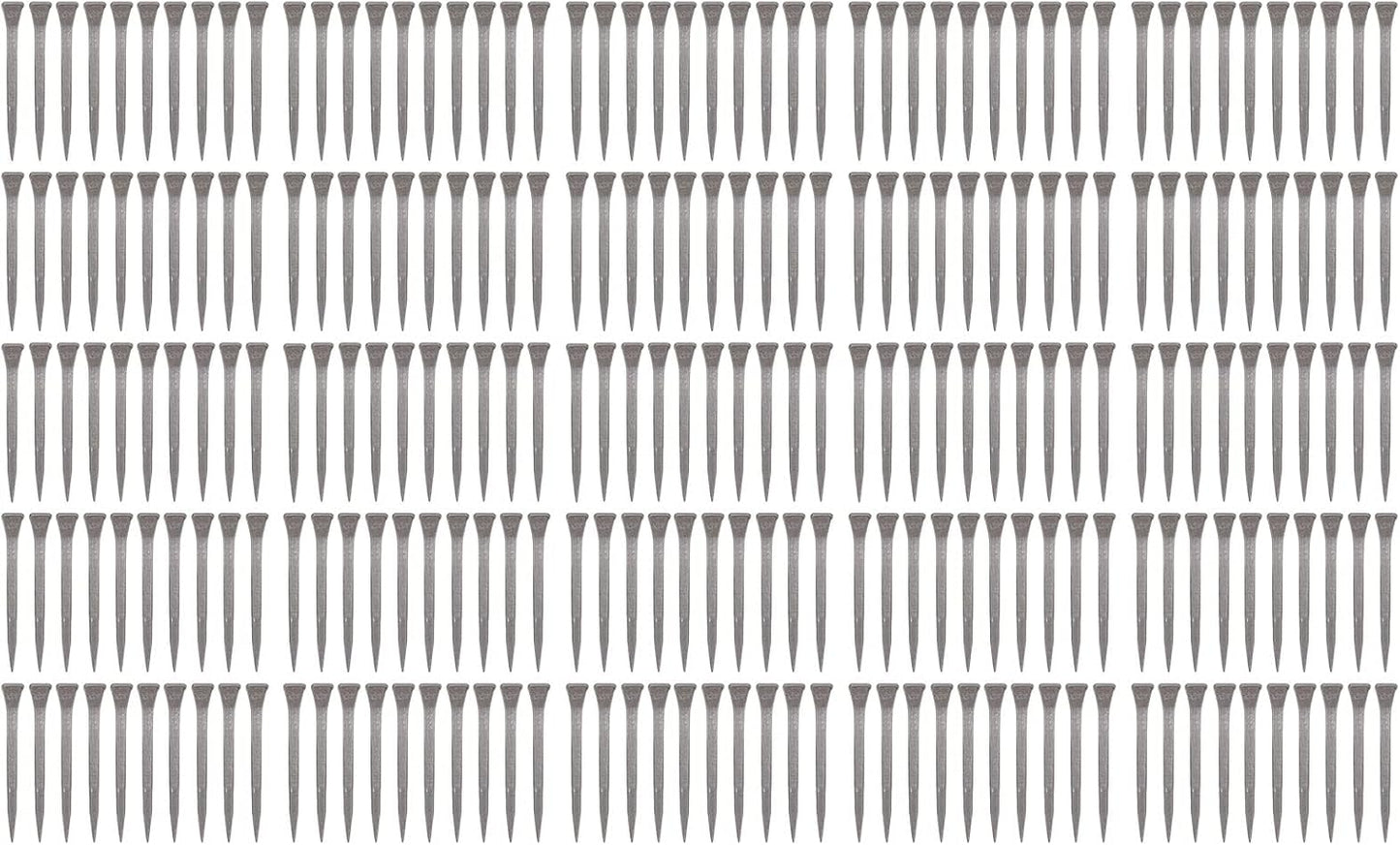 250PCS Horseshoe Nails, High Hardness Low Carbon Steel Farrier Tools, Portable Small Horse Shoeing Nails with Optimal Elasticity for Aluminum Alloy Horseshoes, Durable Animal Husba