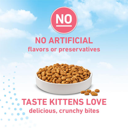 Purina ONE LiveClear Allergen-Reducing Dry Kitten Food Formula with Real Chicken As The Number One Ingredient - 5 lb. Bag