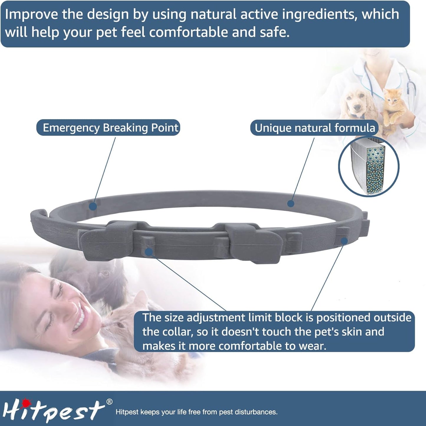 flea Collar for cat (13.5 in)