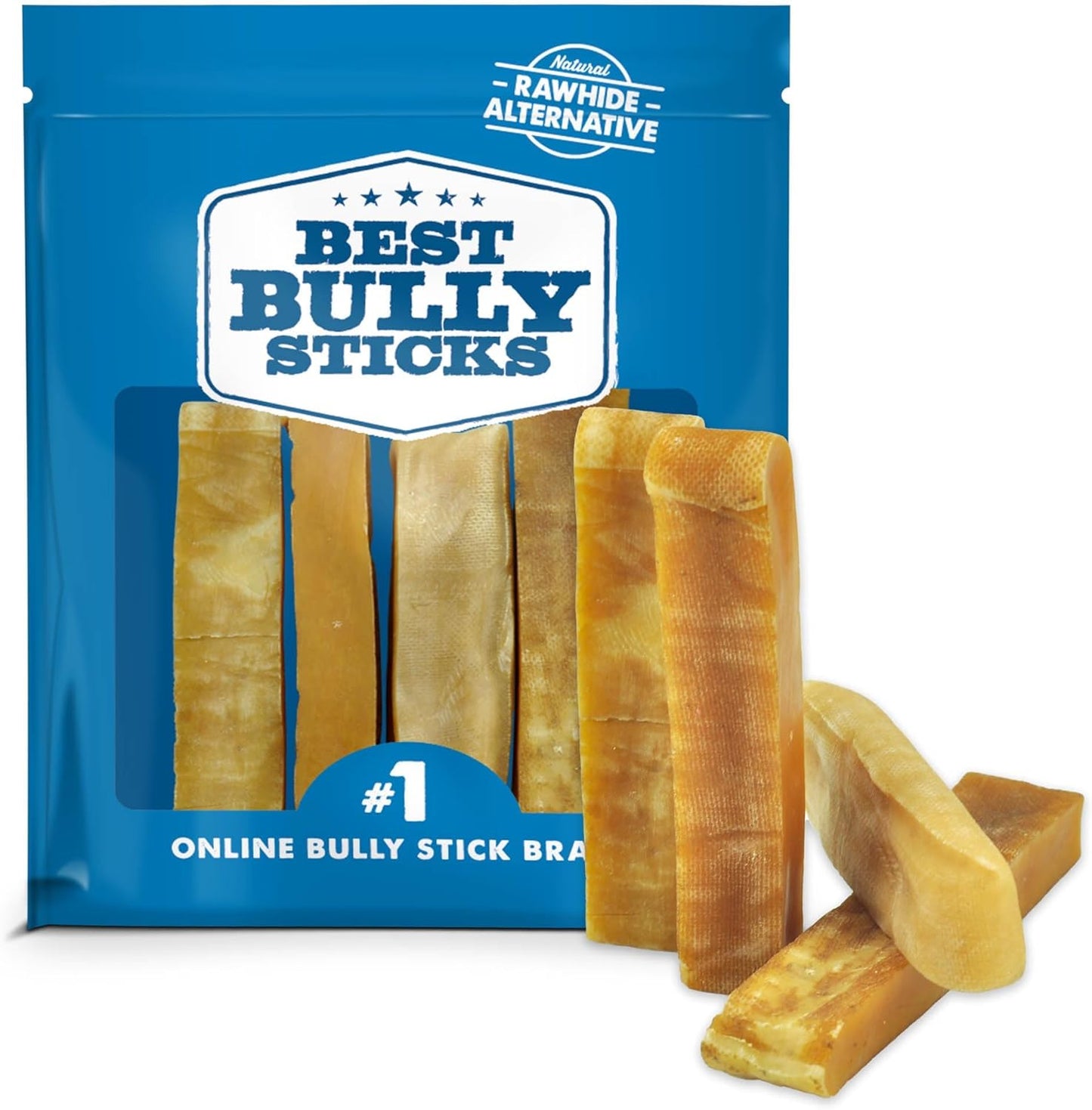 Best Bully Sticks Himalayan Yak Cheese for Dogs - X-Large 4 Count (Pack of 1) - Natural, No Lactose, Odor Free, Long-Lasting Snack