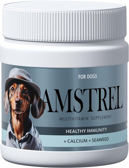 Premium Dog Multivitamin with Calcium, Seaweed for Healthy Immunity, Daily Supplement