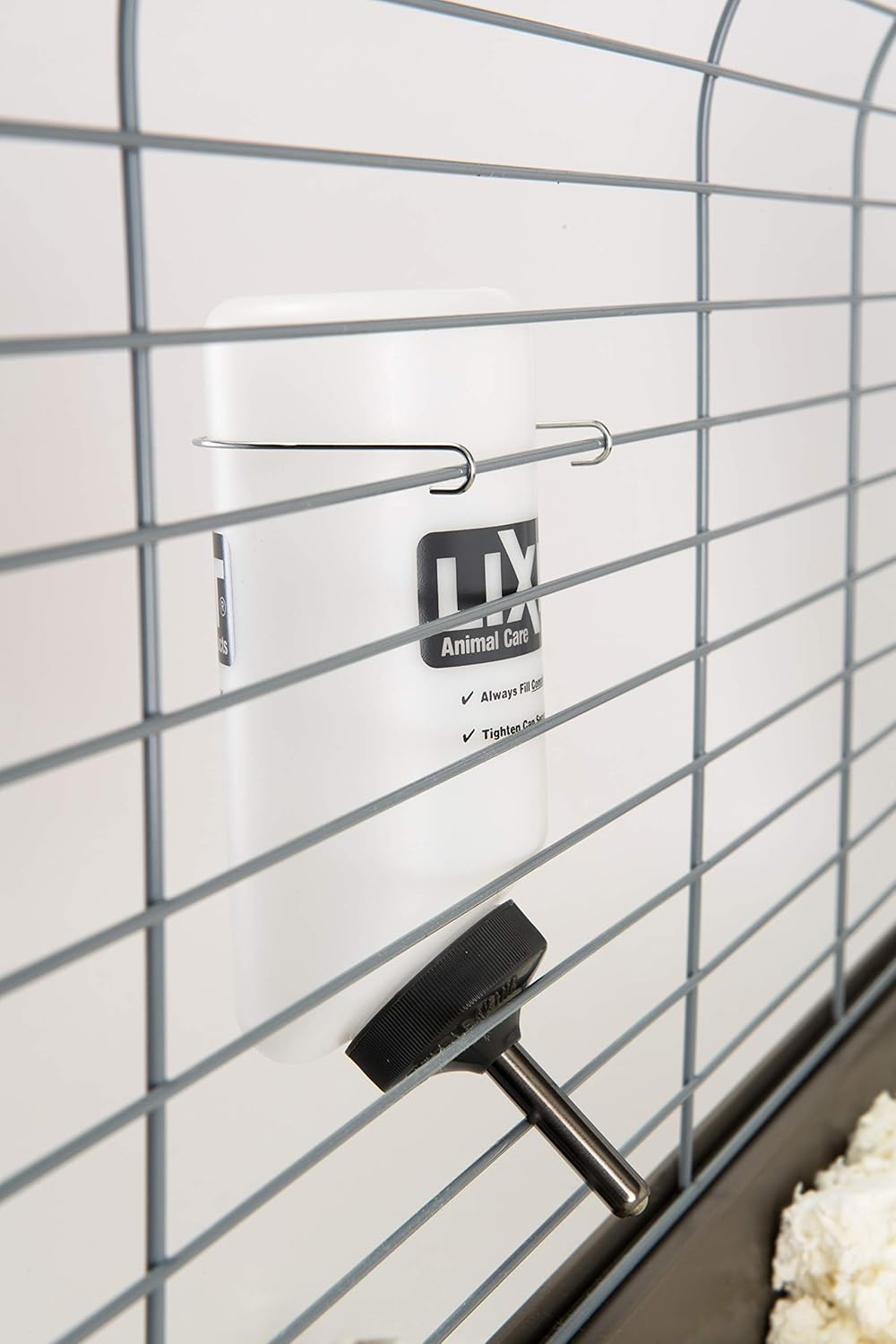 Lixit Wide Mouth BPA-Free Cage Water Bottles for Rabbits, Ferrets, Guinea Pigs, Rats, Chinchillas, Hamsters, Mice, Hedgehogs, Gerbils and Other Small Animals. (Translucent, 16 Ounce)