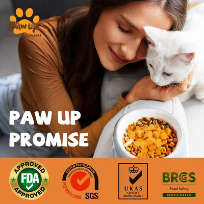 PAWUP Freeze-Dried Pumpkin Treats for Dogs & Cats – High Fiber, Single Ingredient Natural Snacks for Digestion & Gut Health, Healthy Food Toppers, 1.58 oz