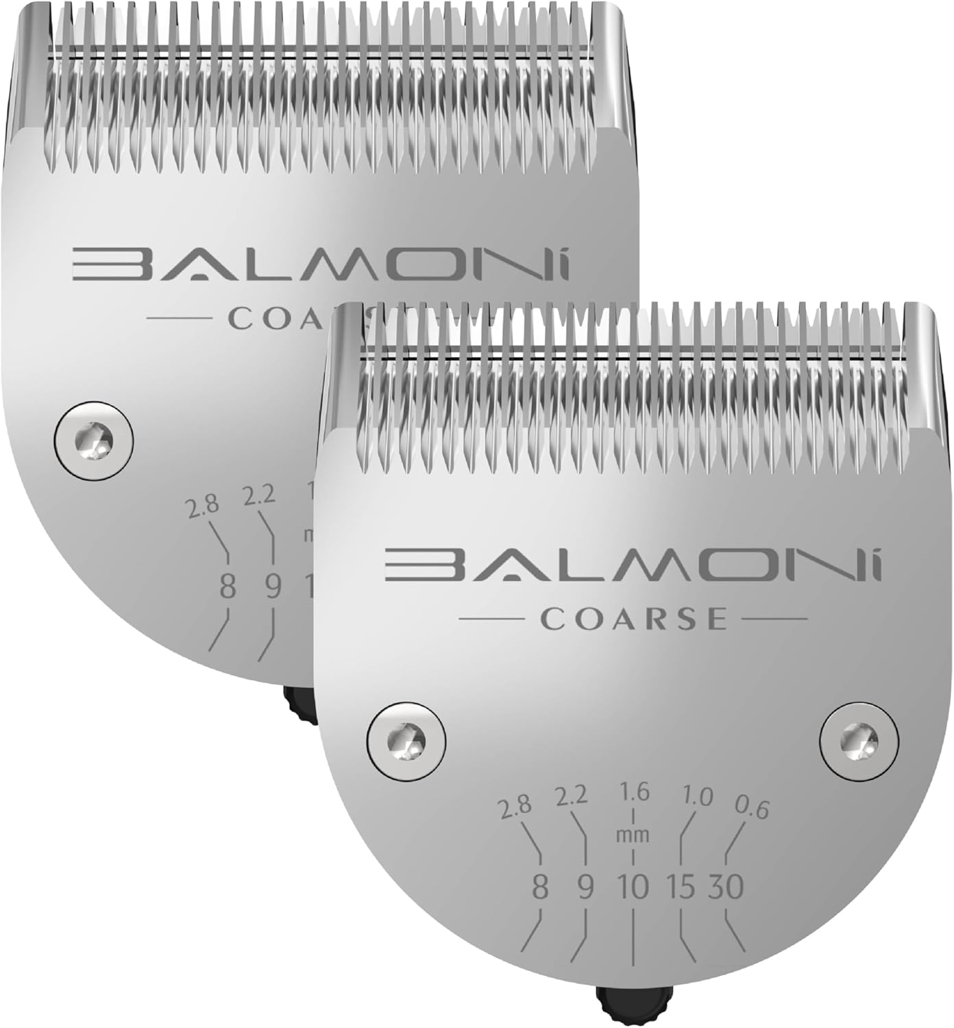 Professional Coarse 5-in-1 Standard Clipper Blade (2-Pack) for 580 Series – Adjustable 0.6–2.8mm Detachable Metal Blade, Compatible with Wahl Bravura/Arco/Figura, Supports Steel Attachment Combs