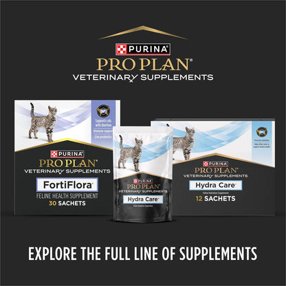 Purina Pro Plan Veterinary Supplements FortiFlora Probiotics for Cats for Digestive Gut Health and Diarrhea - 30 ct. Box