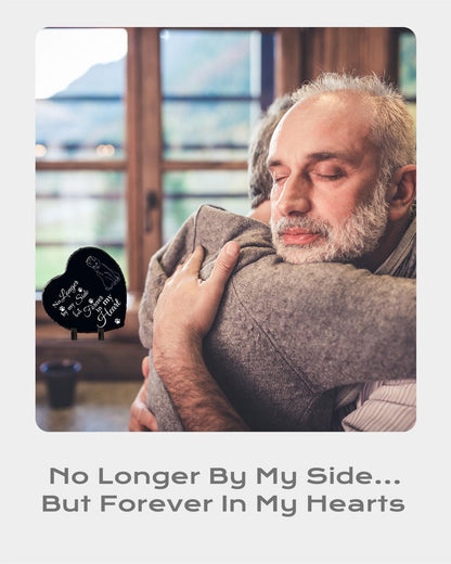 Cat Memorial Garden Stone Pet Loss Sympathy Gift, Bereavement Remembrance Plaque for Passing Away of Cat - in Memory Outdoor Funerary Grave Marker