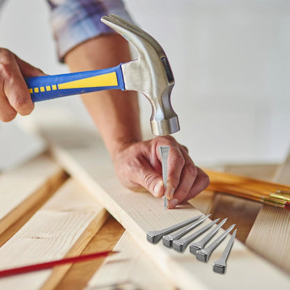 250pcs E6 Horseshoe Nails 2.1 Inch Stainless Steel Horseshoe Nails Nails Horse Hoof Nails Horseshoe Tools for Stained Glass,Horse Training Equestrian Sports